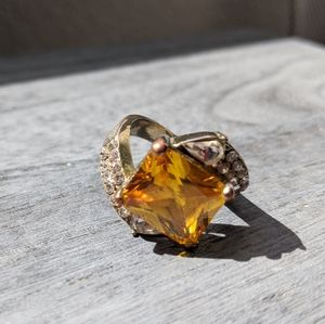 Canary Stone Ring